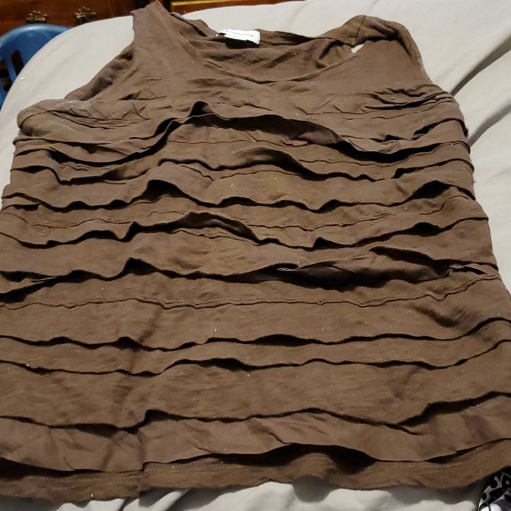 Ruffle tank top